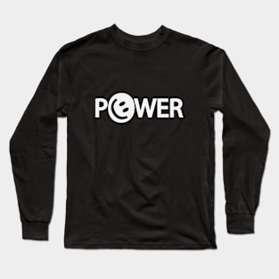 Power - positive energy design Long Sleeve T-Shirt